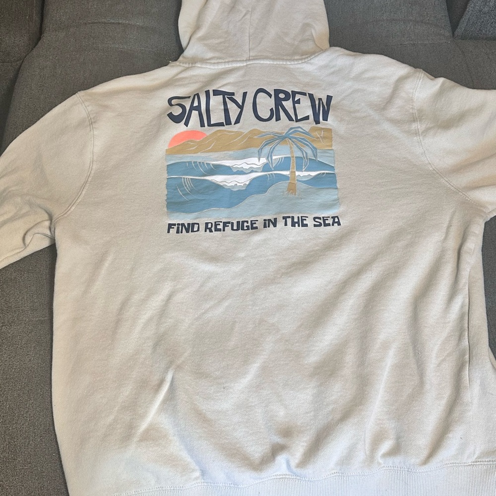 Salty Crew Kids' Cream Jacket - Picture 3 of 7